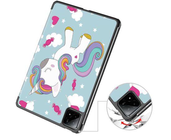 Чехол для планшета BeCover Smart Case Xiaomi Pad 6S Pro 12.4" Unicorn (711089), изображение 4 Чехол для планшета BeCover Smart Case Xiaomi Pad 6S Pro 12.4" Unicorn (711089), изображение 4