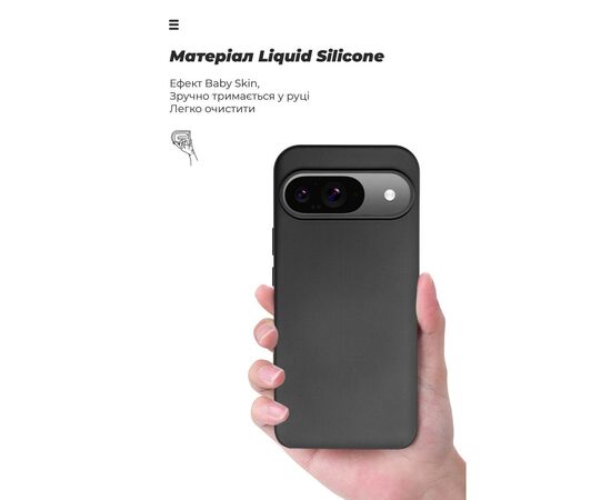 Чохол до мобільного телефона Armorstandart ICON Case Google Pixel 9 Black (ARM74690), зображення 7 Чохол до мобільного телефона Armorstandart ICON Case Google Pixel 9 Black (ARM74690), зображення 7
