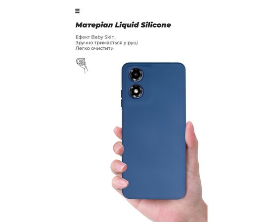 Чехол для мобильного телефона Armorstandart ICON Case Motorola G04 Camera cover Dark Blue (ARM73891), изображение 7