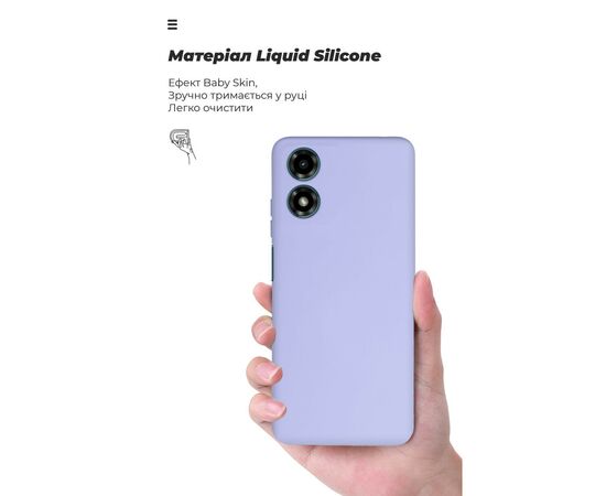 Чехол для мобильного телефона Armorstandart ICON Case Motorola G04 Camera cover Lavender (ARM73893), изображение 7