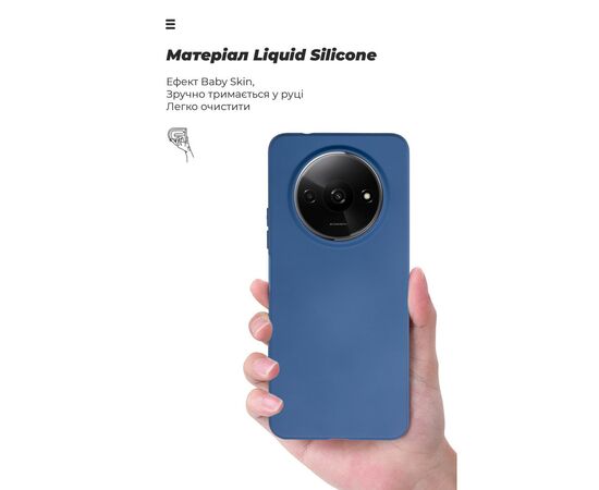 Чехол для мобильного телефона Armorstandart ICON Case Xiaomi Redmi A3 Dark Blue (ARM74438), изображение 7