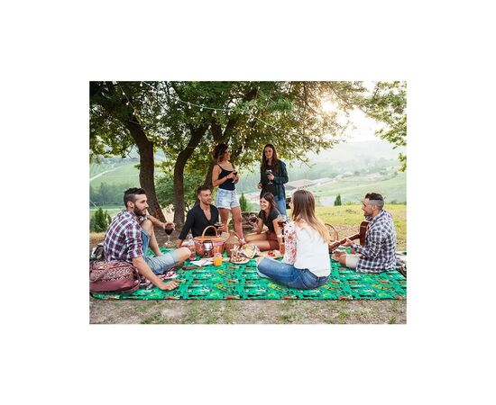 Туристичний килимок Naturehike NH19D024-Z 200 х 180 cм зелений ліс (6927595747582), зображення 4 Туристичний килимок Naturehike NH19D024-Z 200 х 180 cм зелений ліс (6927595747582), зображення 4