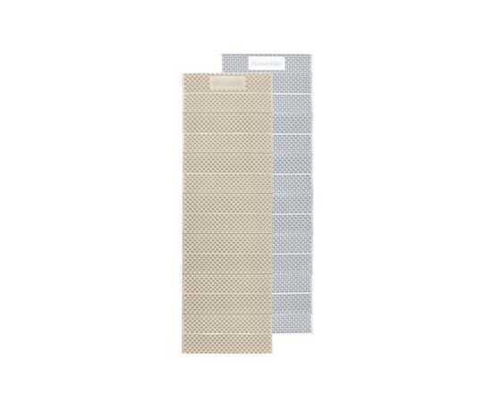 Туристичний килимок Naturehike IXPE CNK2300DZ017 алюмінієва плівка 200 x 65 х 2 см бежевий (6976023923180)