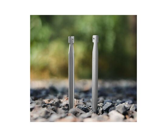 Комплект колышков Naturehike CNK2300ZP016 20 см сріблясті 8 шт (6976023925030), изображение 10 Комплект колышков Naturehike CNK2300ZP016 20 см сріблясті 8 шт (6976023925030), изображение 10