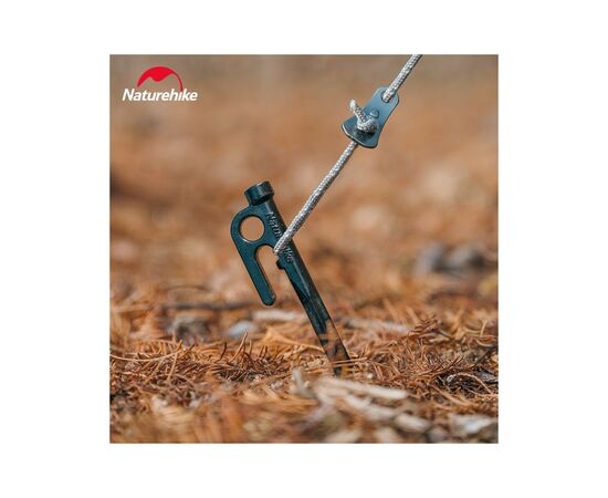 Комплект колышков Naturehike CNH22ZP018 30 см чорний (6927595713280), изображение 2