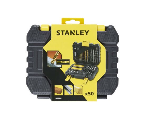 Набор сверл и бит Stanley TITANIUM STA88546, кейс (STA88546), изображение 3