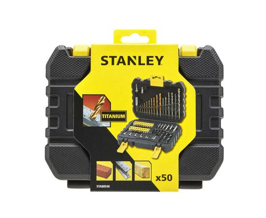 Набор сверл и бит Stanley TITANIUM STA88546, кейс (STA88546), изображение 4