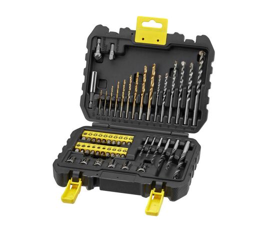 Набор сверл и бит Stanley TITANIUM STA88546, кейс (STA88546)