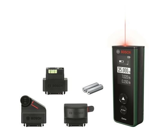 Дальномер Bosch Zamo, 0.15-20м, 3мм, 0.85кг (0.603.672.901), изображение 2