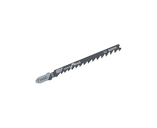 Полотно Bosch по дереву, T 144 D, 4-5.2х100мм, 2шт (2.609.256.718), зображення 3 Полотно Bosch по дереву, T 144 D, 4-5.2х100мм, 2шт (2.609.256.718), зображення 3
