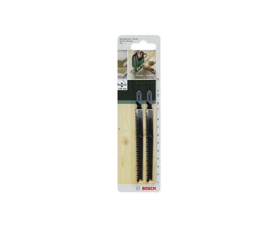Полотно Bosch по дереву, T 234 X, 2-3х116мм, 2шт (2.609.256.727)