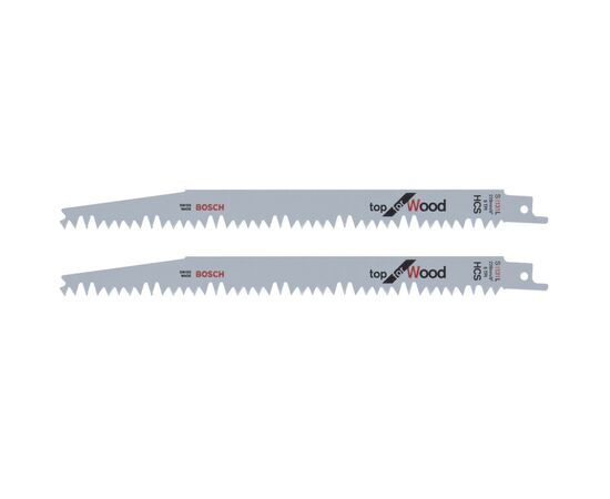 Полотно Bosch по дереву S 1131 L, 5TPI, 228мм, 2шт (2.609.256.702)