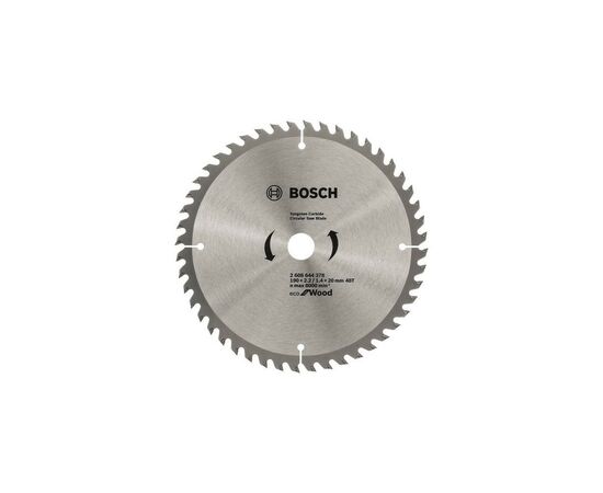 Круг отрезной Bosch Eco for Wood 190x2.2x20-48T (2.608.644.378)