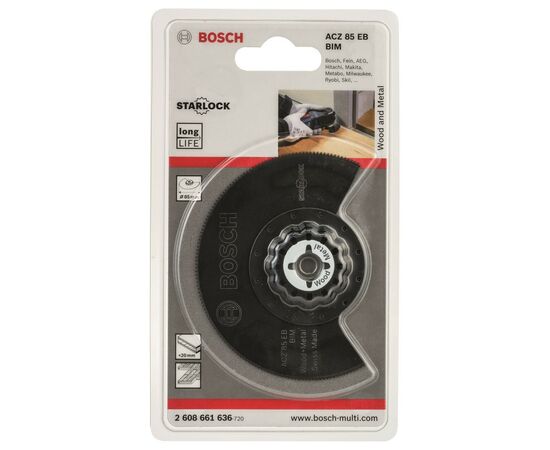 Круг отрезной Bosch сегментный BIM ACZ 85 EB (2.608.661.636), изображение 5 Круг отрезной Bosch сегментный BIM ACZ 85 EB (2.608.661.636), изображение 5