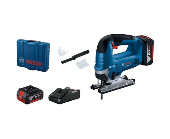 Електролобзик Bosch GST 185-LI 18В, 2х4Ah, 3500об/хв, кейс (0.601.5B3.024), зображення 10 Електролобзик Bosch GST 185-LI 18В, 2х4Ah, 3500об/хв, кейс (0.601.5B3.024), зображення 10