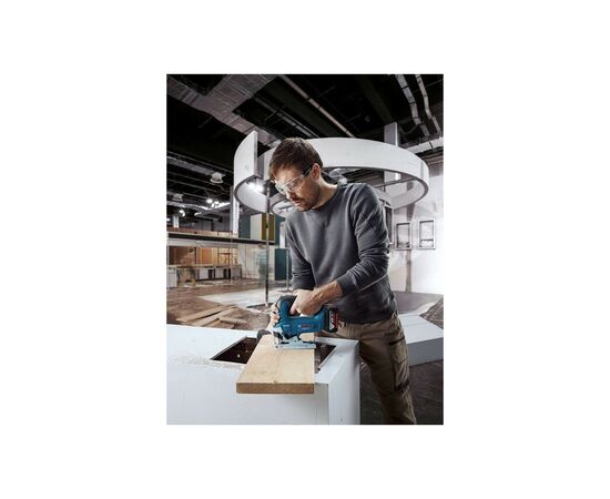 Електролобзик Bosch GST 185-LI 18В, 2х4Ah, 3500об/хв, кейс (0.601.5B3.024), зображення 8 Електролобзик Bosch GST 185-LI 18В, 2х4Ah, 3500об/хв, кейс (0.601.5B3.024), зображення 8