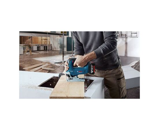 Электролобзик Bosch GST 185-LI 18В, 0-3500 об/мин, 2.4кг (без АКБ и ЗУ) (0.601.5B3.021), изображение 10 Электролобзик Bosch GST 185-LI 18В, 0-3500 об/мин, 2.4кг (без АКБ и ЗУ) (0.601.5B3.021), изображение 10