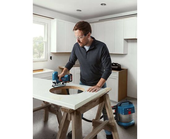 Электролобзик Bosch GST 185-LI 18В, 0-3500 об/мин, 2.4кг (без АКБ и ЗУ) (0.601.5B3.021), изображение 12 Электролобзик Bosch GST 185-LI 18В, 0-3500 об/мин, 2.4кг (без АКБ и ЗУ) (0.601.5B3.021), изображение 12