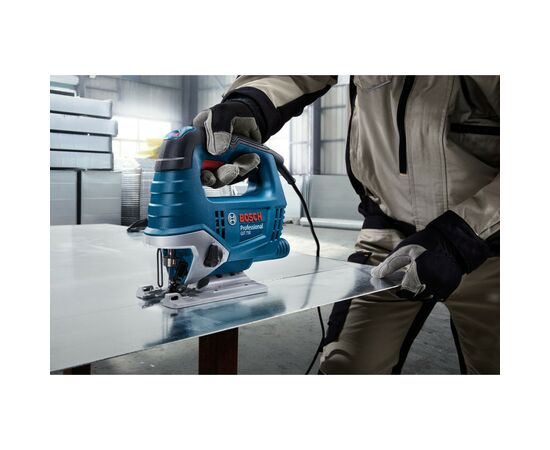 Електролобзик Bosch GST 750 520Вт, SDS, 800-3200 об/xв, кейс (0.601.5B4.121), зображення 6