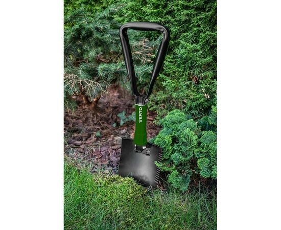 Лопата Verto складная, 58см, 0.96кг (15G075), изображение 3 Лопата Verto складная, 58см, 0.96кг (15G075), изображение 3