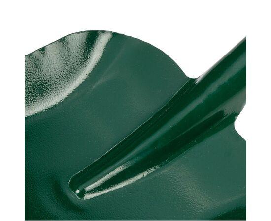 Лопата Verto совковая, без рукоятки, 23см, 1кг, зеленый (15G018), изображение 4 Лопата Verto совковая, без рукоятки, 23см, 1кг, зеленый (15G018), изображение 4