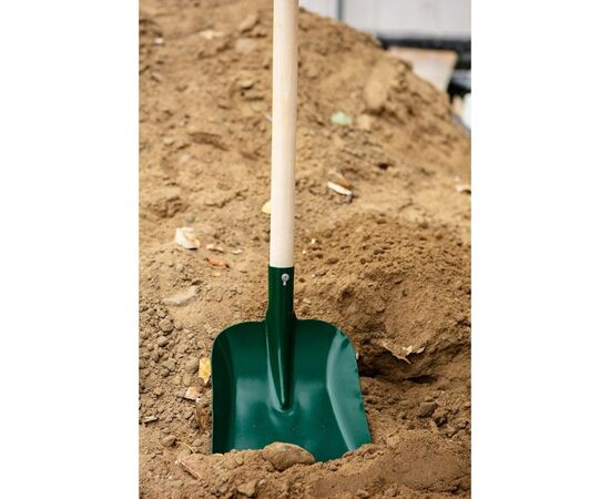 Лопата Verto совковая, рукоятка деревянная, 120см, 1.8кг (15G019), изображение 3
