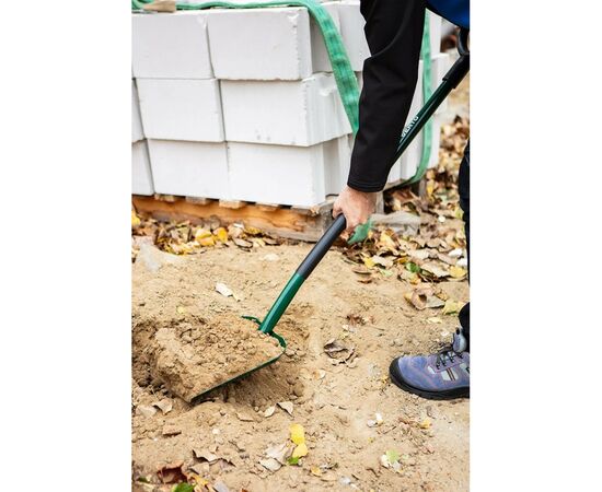 Лопата Verto совковая, рукоятка металлическая D-образная, 125см, 2.3кг (15G012-1), изображение 2