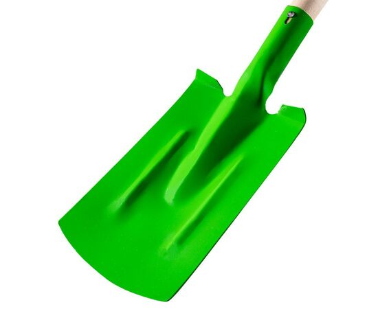 Лопата Verto штыковая прямая, рукоятка деревянная Т-образная, 117см, 1.2кг (15G017), изображение 2 Лопата Verto штыковая прямая, рукоятка деревянная Т-образная, 117см, 1.2кг (15G017), изображение 2