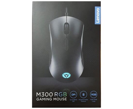Мышка Lenovo M300 RGB Black (GY50X79384), изображение 6 Мышка Lenovo M300 RGB Black (GY50X79384), изображение 6