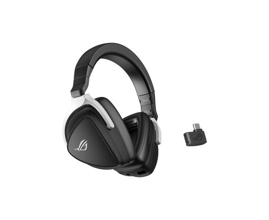 Наушники ASUS ROG Delta S Wireless Black/White (90YH03IW-B3UA00), изображение 3 Наушники ASUS ROG Delta S Wireless Black/White (90YH03IW-B3UA00), изображение 3