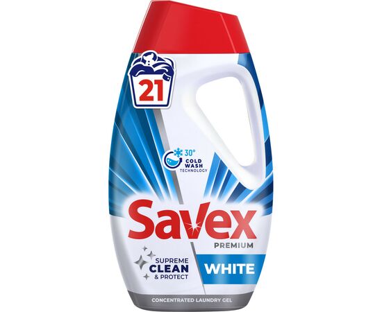 Гель для стирки Savex Premium White 945 мл (3800024047817)