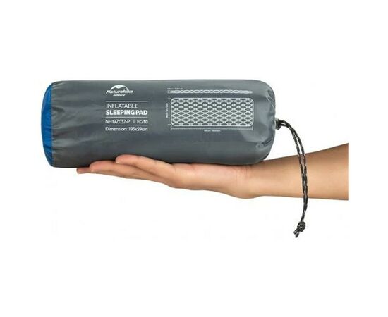 Туристический коврик Naturehike надувний FC-10 NH19Z032-P 65 мм помаранчевий (6976023922541), изображение 2 Туристический коврик Naturehike надувний FC-10 NH19Z032-P 65 мм помаранчевий (6976023922541), изображение 2