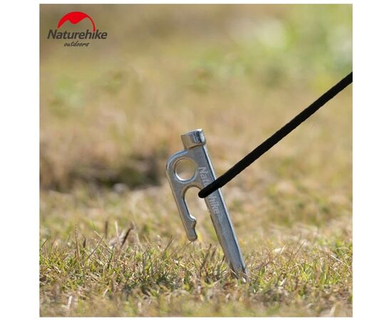 Комплект кілочків Naturehike NH19PJ014 25 см сірий (6927595746929), зображення 3 Комплект кілочків Naturehike NH19PJ014 25 см сірий (6927595746929), зображення 3