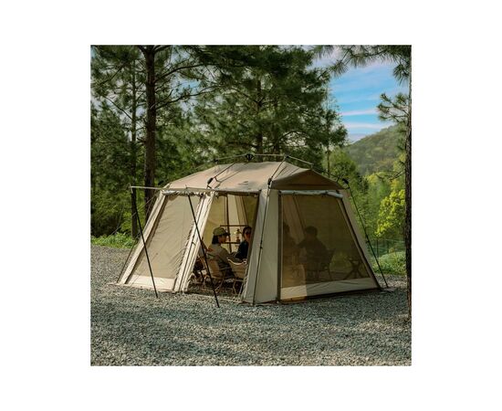 Тент Naturehike Village CNH23ZP12003, коричневий (6976023924668), зображення 3 Тент Naturehike Village CNH23ZP12003, коричневий (6976023924668), зображення 3