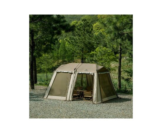 Тент Naturehike Village CNH23ZP12003, коричневий (6976023924668), зображення 5 Тент Naturehike Village CNH23ZP12003, коричневий (6976023924668), зображення 5