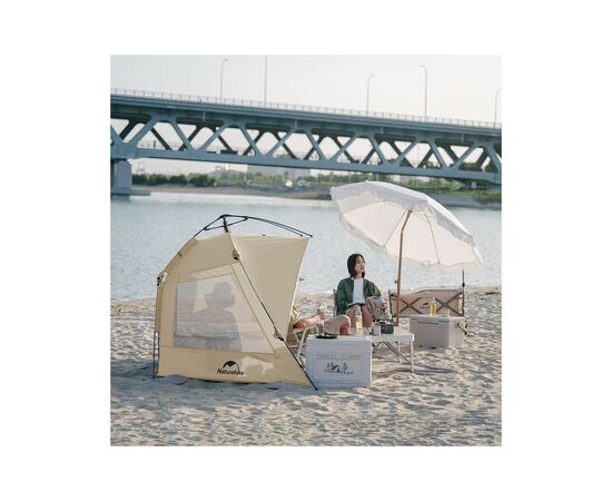 Тент Naturehike автоматичний відкритий CNK2300ZP023, коричневий (6976023921995), зображення 11 Тент Naturehike автоматичний відкритий CNK2300ZP023, коричневий (6976023921995), зображення 11