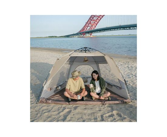 Тент Naturehike автоматичний відкритий CNK2300ZP023, коричневий (6976023921995), зображення 12 Тент Naturehike автоматичний відкритий CNK2300ZP023, коричневий (6976023921995), зображення 12