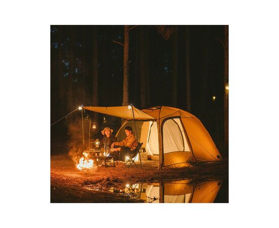 Палатка Naturehike двокімнатний CNH22ZP028 гірчичний (6976507669795), изображение 5 Палатка Naturehike двокімнатний CNH22ZP028 гірчичний (6976507669795), изображение 5