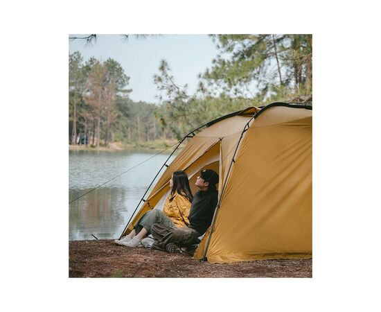 Палатка Naturehike двокімнатний CNH22ZP028 гірчичний (6976507669795), изображение 6 Палатка Naturehike двокімнатний CNH22ZP028 гірчичний (6976507669795), изображение 6