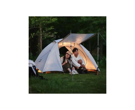 Намет Naturehike двомісний CNK2300ZP024 білий (6976023923739), зображення 2 Намет Naturehike двомісний CNK2300ZP024 білий (6976023923739), зображення 2