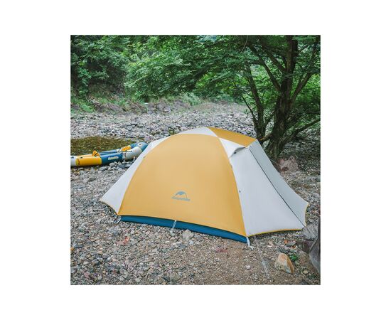 Палатка Naturehike двомісний CNK2300ZP024 жовтий (6976023923685), изображение 3