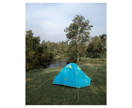 Палатка Naturehike двомісний P-Series NH18Z022-P 210T/65D блакитний (6975641887911), изображение 6