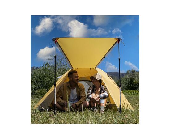 Палатка Naturehike двомісний P-Series NH18Z022-P 210T/65D помаранчевий (6975641887843), изображение 4 Палатка Naturehike двомісний P-Series NH18Z022-P 210T/65D помаранчевий (6975641887843), изображение 4