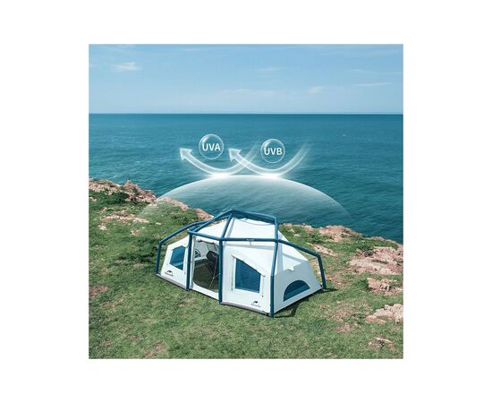 Палатка Naturehike надувний CNK2300ZP012 блакитний великий (6976023921001), изображение 4 Палатка Naturehike надувний CNK2300ZP012 блакитний великий (6976023921001), изображение 4