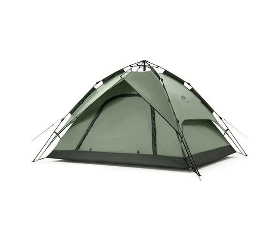Палатка Naturehike тримісний автоматичний NH21ZP008 темно-зелений (6976023922336)