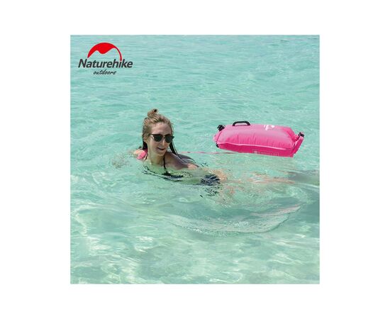 Гермомешок Naturehike Буй NH17S001-G 18 л рожевий (6927595717950), изображение 4