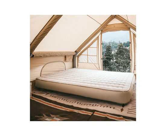 Матрас надувной Naturehike CNH22DZ024 з помпою 206 х 187 см бежевий (6975641887041), изображение 3