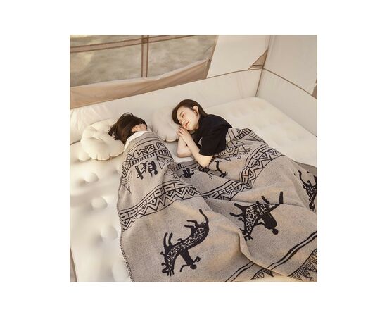 Матрас надувной Naturehike CNH23DZ10001 з помпою 200 х 150 см світло-коричневий (6976023929823), изображение 3 Матрас надувной Naturehike CNH23DZ10001 з помпою 200 х 150 см світло-коричневий (6976023929823), изображение 3