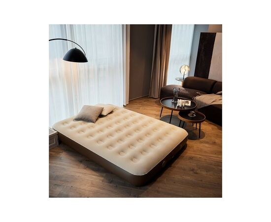 Матрас надувной Naturehike CNH23DZ10001 з помпою 200 х 150 см світло-коричневий (6976023929823), изображение 5 Матрас надувной Naturehike CNH23DZ10001 з помпою 200 х 150 см світло-коричневий (6976023929823), изображение 5