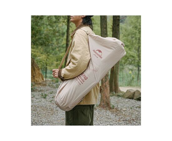 Матрас надувной Naturehike Самонадувний 10 см одинарний NH20FCD08 бежевий (6927595720004), изображение 2 Матрас надувной Naturehike Самонадувний 10 см одинарний NH20FCD08 бежевий (6927595720004), изображение 2